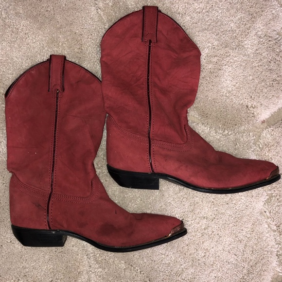Women’s cowboy boots red size 7 - Picture 6 of 7